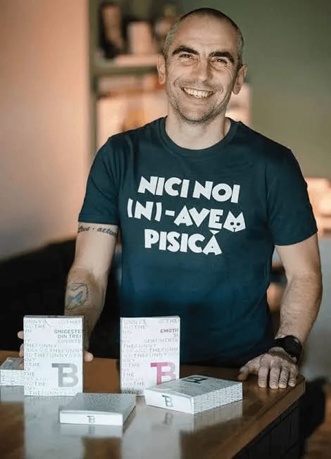 Andrei Tarnovski la standul cu cărți