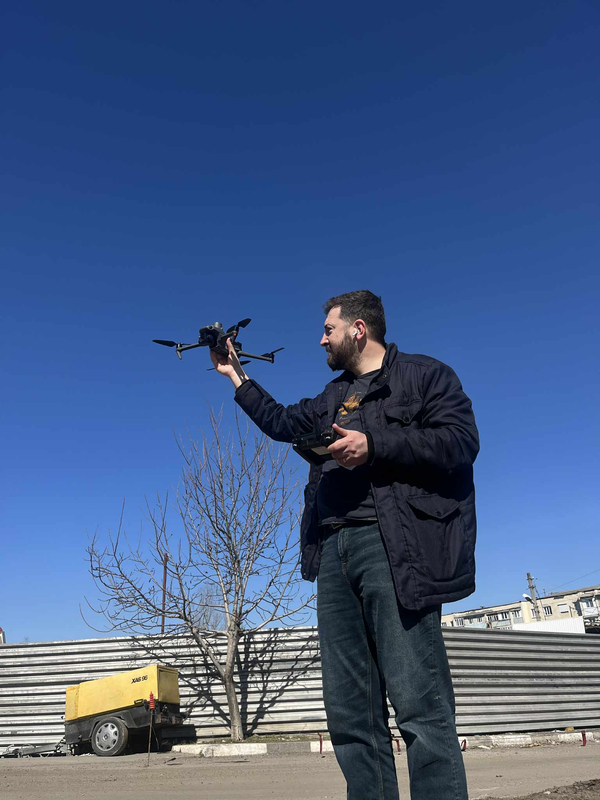 ”Orice dronă o văd ca pe un instrument cu implementare socială”