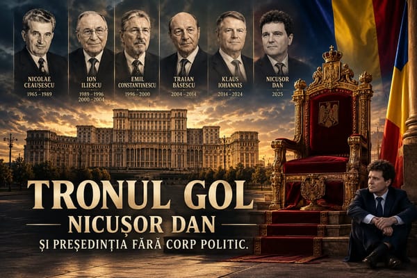 Tronul gol - Nicușor Dan și președinția fără corp politic